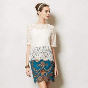Anthropologie Yoana Baraschi Rosette Skirt